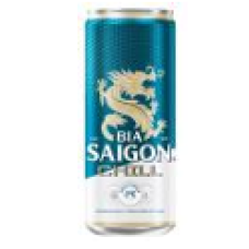 Bia Saigon Chill -can, 330ml x 24 per carton