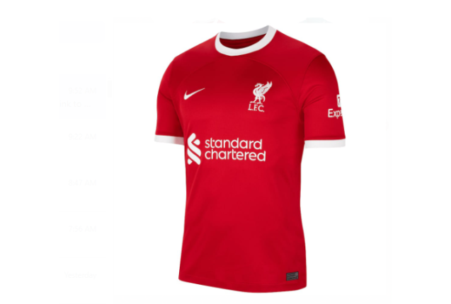 Liverpool 2023/24 Home Jersey