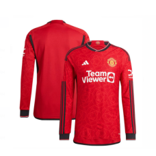 Manchester United 2023/24 Long Sleeve Home Jersey