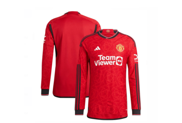 Manchester United 2023/24 Long Sleeve Home Jersey