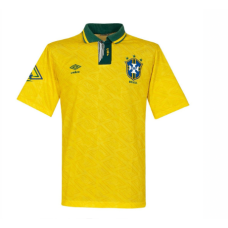 Brazil 1992/1993 Retro Home Jersey