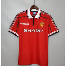 Manchester United 1998/99 Retro Home Jer