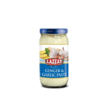 Lazzat Cooking Pastes - Ginger and Garlic Paste - 340g*12