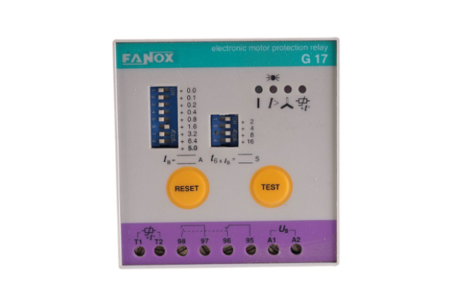 FANOX G17 (Ex) ELECTRONIC RELAYS FOR MOTOR AND GENERATOR PROTECTION