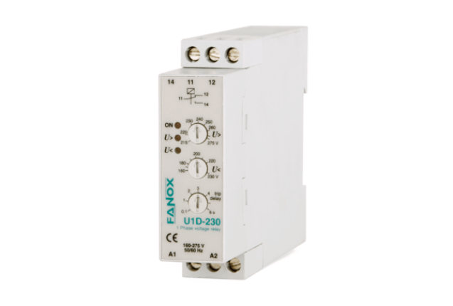 Fanox Single Phase Control Relay - U1D-24D