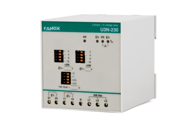 Fanox Three Phase Control Relays -U3N-230