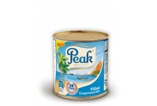 Peak Filled Evaporated Milk [TRAYS) [TIN] 160G x 24
