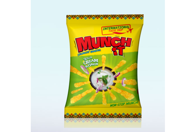 MUNCH IT Sour Cream AND Onion 25g x 144