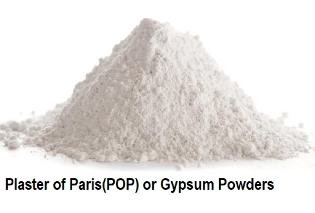 Gypsum Plaster of Paris POP 25kg  bag