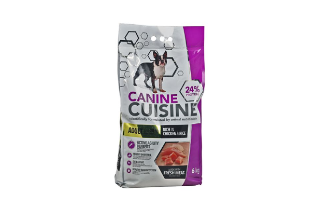 CANINE CUISINE ADULT - SMALL- CHICKEN & RICE - 6kg
