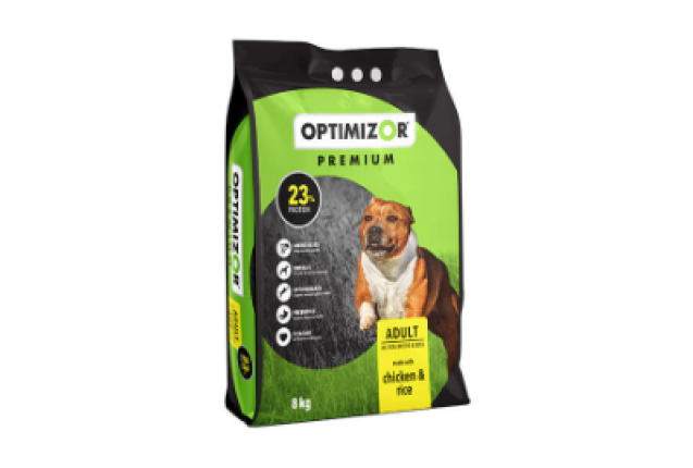 OPTIMIZOR PREMIUM ADULT CHICK&RICE - 8kg