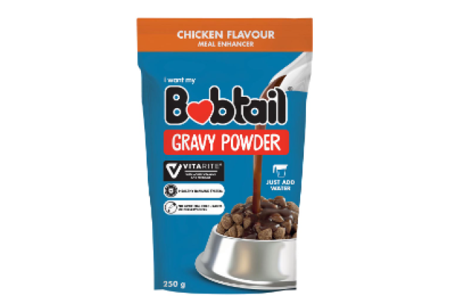 Bobtail Gravy Powder Meal Enhancer Chicken - 250g x 20