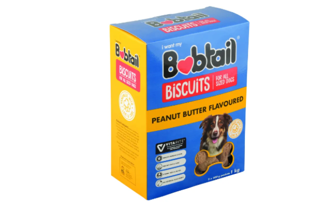 BOBTAIL PEANUT BUTTER - 1kg x 6