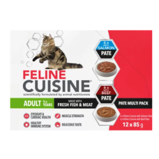 FELINE CUISINE WET CAT FOOD ADULT SALMON