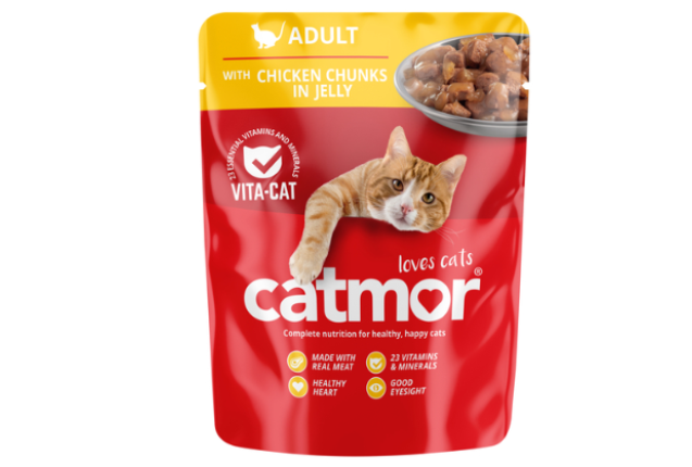 CATMOR ADULT CHICKEN JELLY - 70g x 36