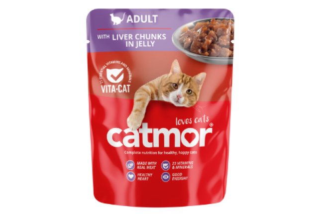 CATMOR ADULT LIVER JELLY - 70g x 36