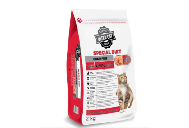 ULTRA CAT SPECIAL DIET GRAIN FREE- 2kg x 8