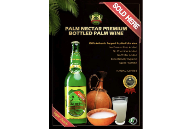 Palm Nectar Premium Bottled Palm Wine