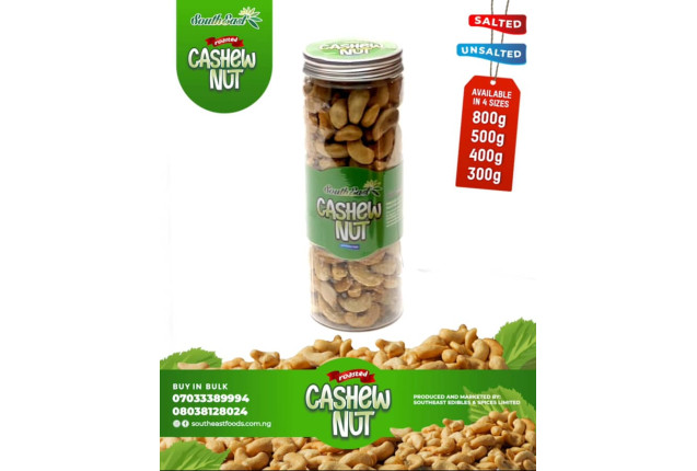 ROASTED CASHEW NUT(400g)S x 16