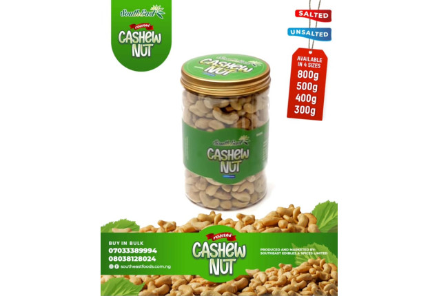 ROASTED CASHEW NUT(400g)B x 16