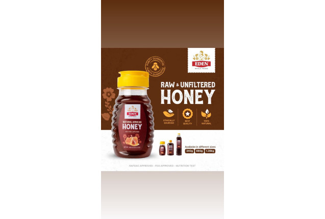 RAW & UNFILTERED HONEY 340g