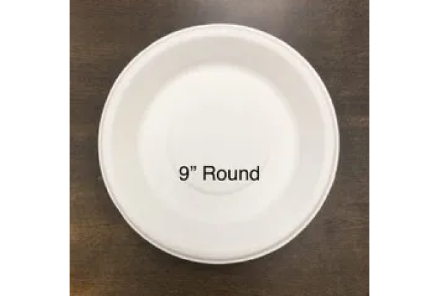 9 inch round plate - 23*23*2