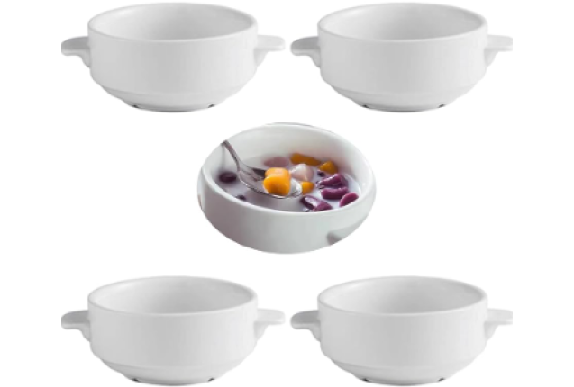 4 inch soup cup with handle 250ml - 15.5*10.3*5