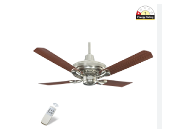 Breezalit ELEGANCE (1200mm) 48" (PLATED FINISH) WITH REMOTE  - Ceiling Fan x 2