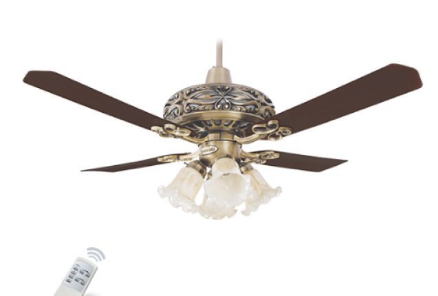 Breezalit DESIRE (1200mm)48" (PLATED FINISH) WITH REMOTE  - Ceiling Fan x 2