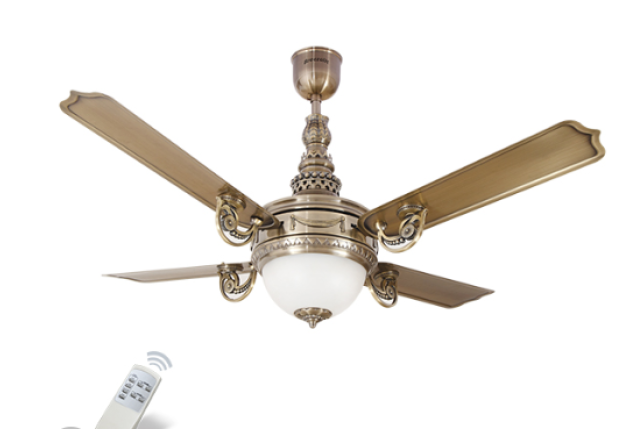 Breezalit VICTORIAN (1200mm) 48'' (PLATED FINISH)(WITH REMOTE CONTROL) - Ceiling Fan x 2