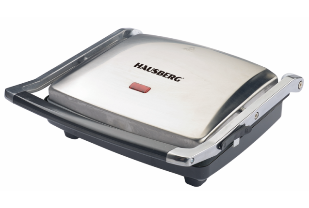 HAUSBERG ELECTRIC STAINLESS STEEL SANDWICH MAKER AND GRILL - HB-531 x 4