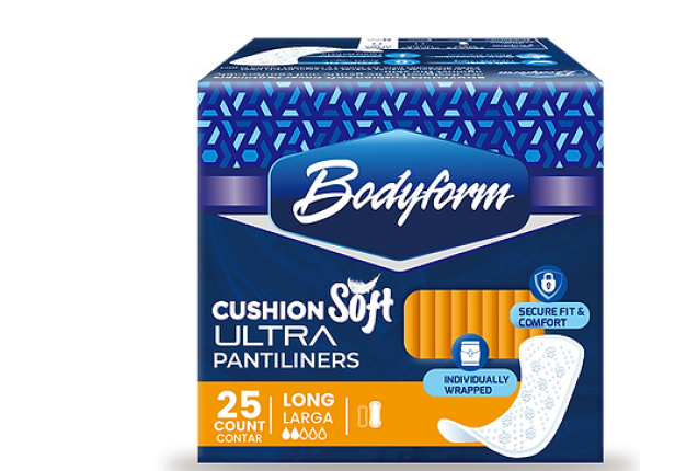 Bodyform Cushion Soft Maxipads Pantliners - 24packs