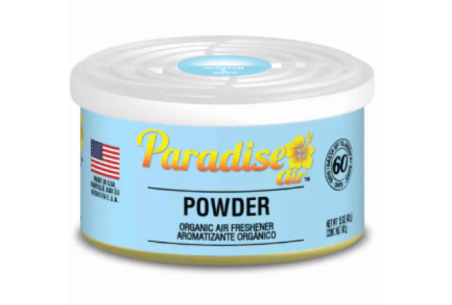Paradise Air Organic Can Air Freshener, Uncapped, Powde x 216