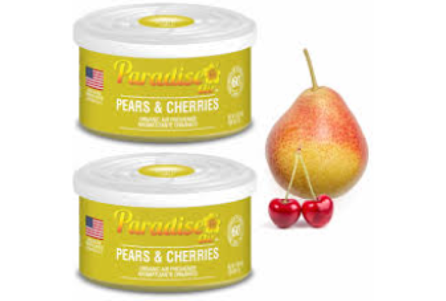 Paradise Air Organic Can Air Freshener, Uncapped, UNF, Pears & Cherries x 288