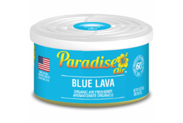 Paradise Air Organic Can Air Freshener, Uncapped, UNF, , Blue Lava x 288