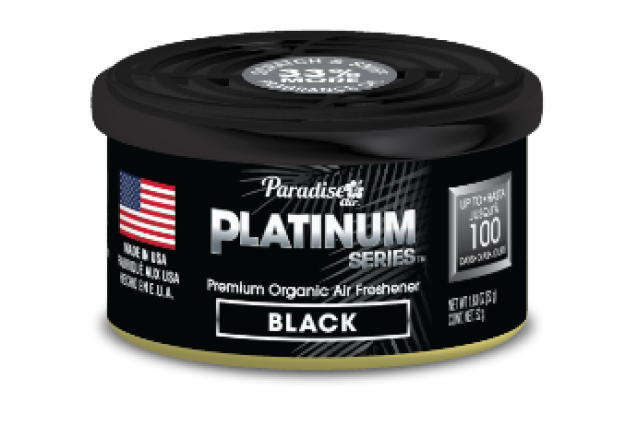 Platinum Series Organic Air Freshener, Black x 144
