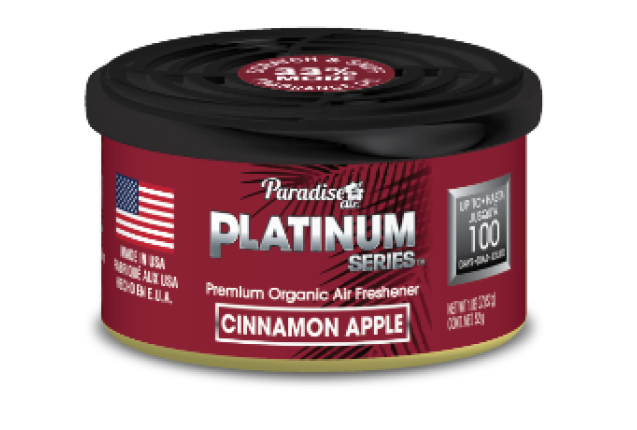Platinum Series Organic Air Freshener,  Cinnamon Apple x 144