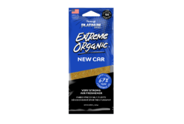 Platinum Series Extreme  Organic Air Freshener, New Car x 72
