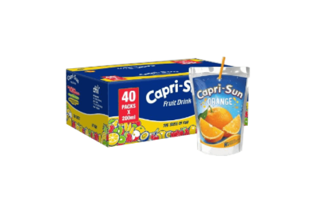 Capri Sun Orange carton box - 200ml x 40