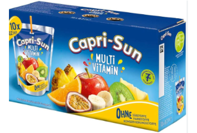 Capri Sun Multivitamin carton box (200ml) x 40