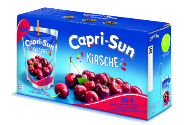 Capri Sun cherry carton box (200ml ) x 40