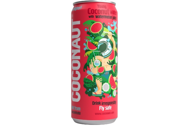 Coconut water from young coconut with watermelon juice 320m x 20