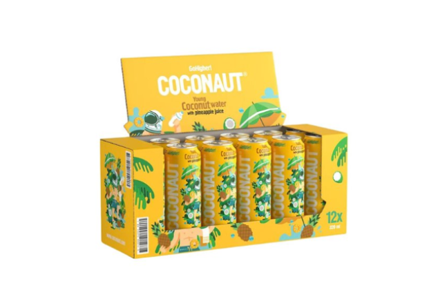 Coconut water from young coconut with pineapple juice 320ml x 20