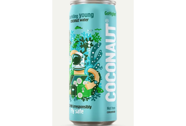 Young coconut water sparkling 320ml x 20