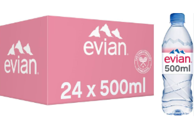 EVIAN 0.50 L x 24