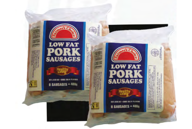 Low Fat Pork Sausage 400 gms x 50