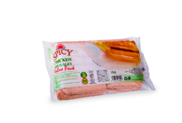 Spicy Chicken Sausages Value Pack 1kg x 20