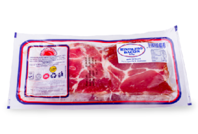 Rindless Bacon 200g x 60