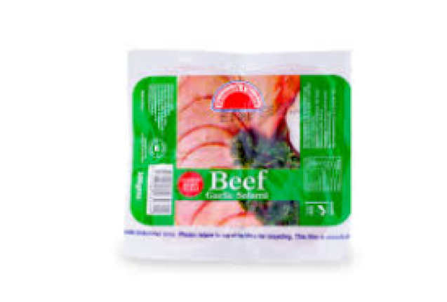 Beef Garlic Salami 200gms x 60