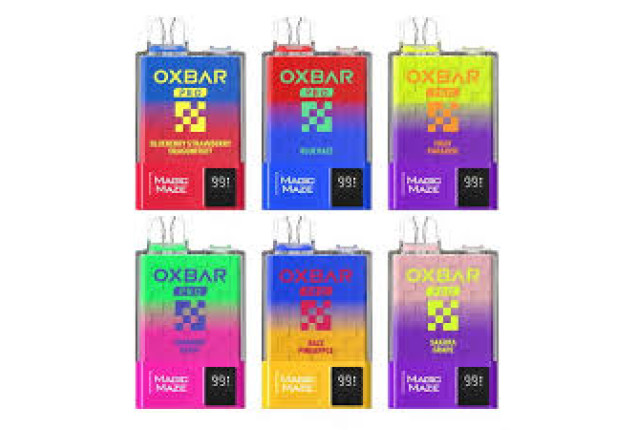 Oxbar Vape Magic Maze Pro (10000puffs) Colour Background, Two colour gradient
